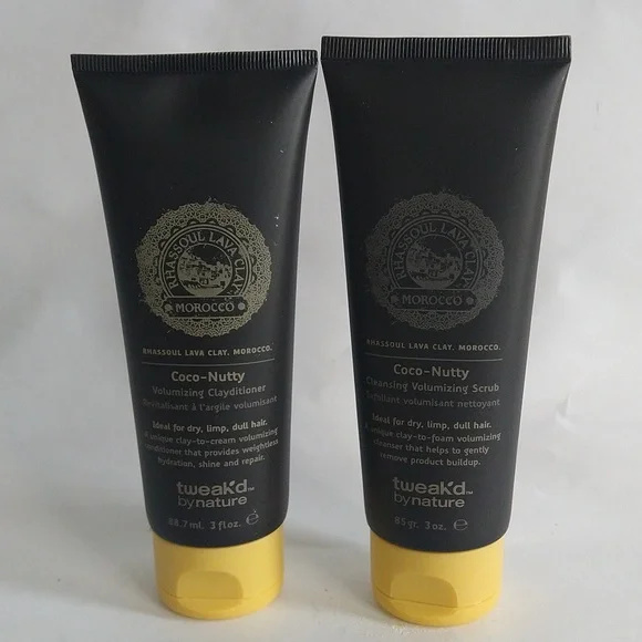 Tweak'd by Nature Coco Nutty Cleansing Volumizing Scrub x 2 - Picture 1 of 3